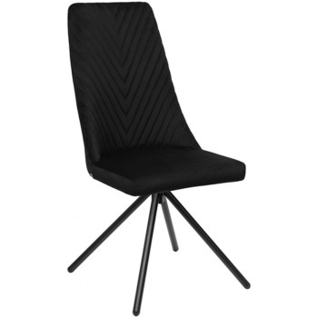 Krēsls ALEX melns / grozāms