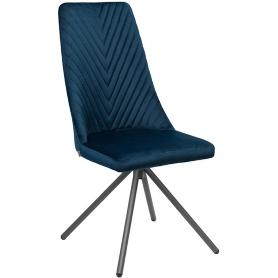 Krēsls ALEX tumši zils / grozāms