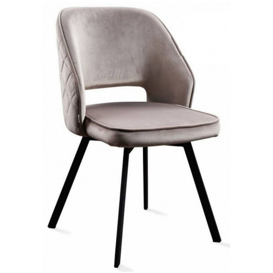 Krēsls ANDRE gaiši brūns / grozāms