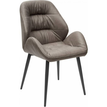 Krēsls COLIN tumši brūns