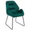 Krēsls COLIN tumši zaļš