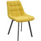 Krēsls CUSTO dzeltens