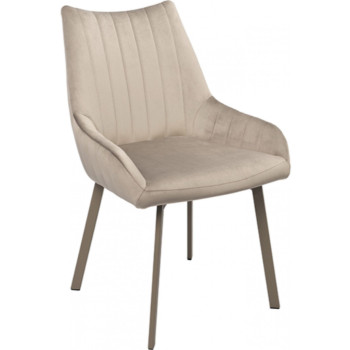 Krēsls DENIS gaiši brūns / grozāms