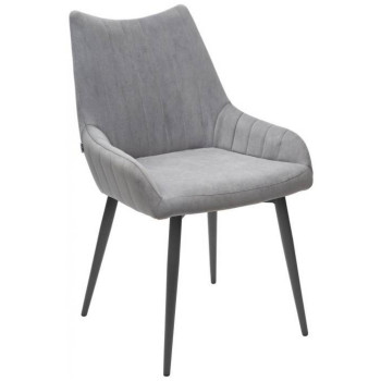 Krēsls DENIS gaiši pelēks / grozāms