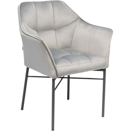 Krēsls FRANK gaiši pelēks