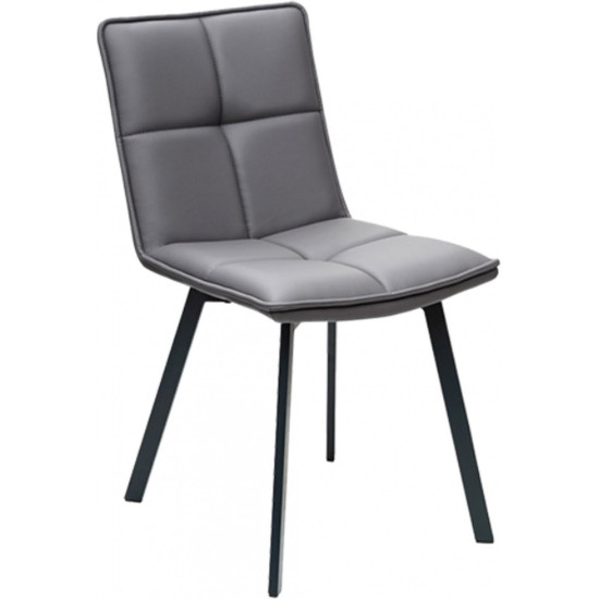 Krēsls LARS PU tumši pelēks