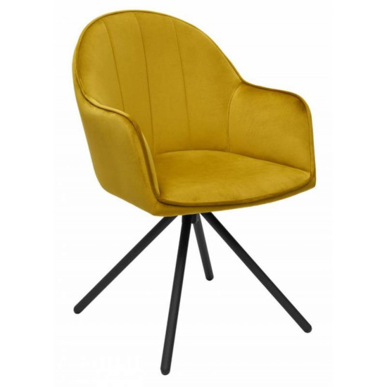 Krēsls LESTER sinepju dzeltens