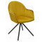 Krēsls LESTER sinepju dzeltens