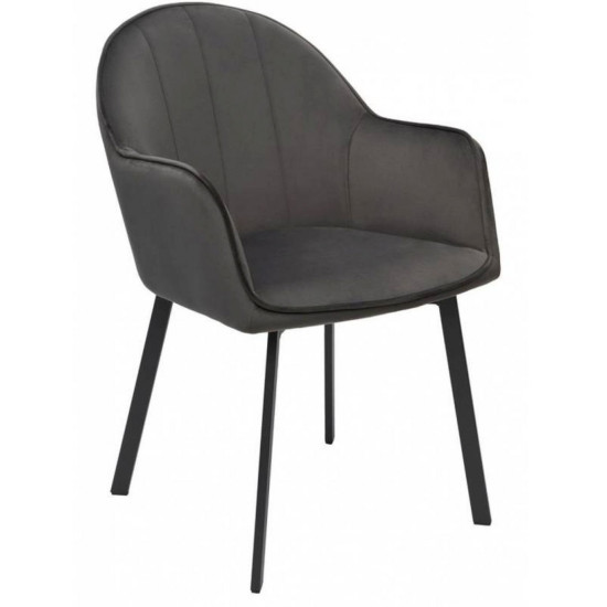 Krēsls LESTER tumši pelēks