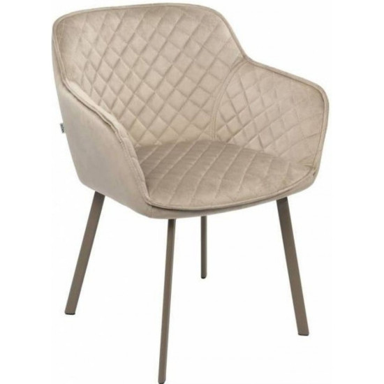 Krēsls LUCAS gaiši brūns / grozāms