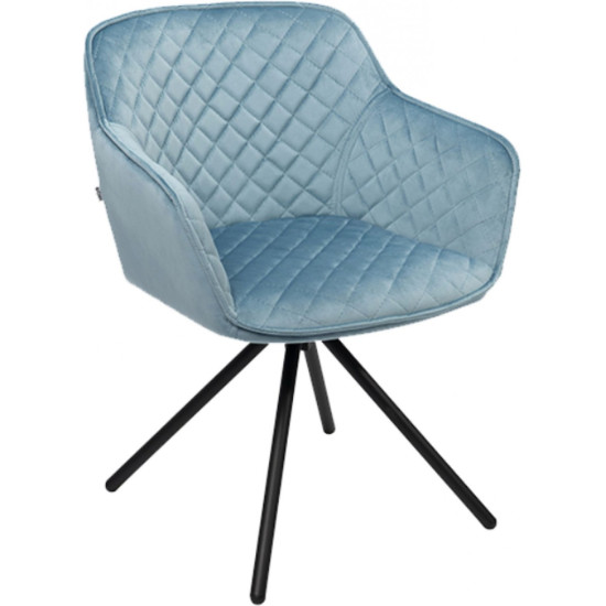 Krēsls LUCAS zils / grozāms