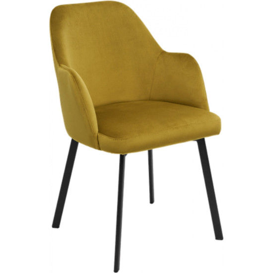 Krēsls MEXIC sinepju dzeltena / grozāms