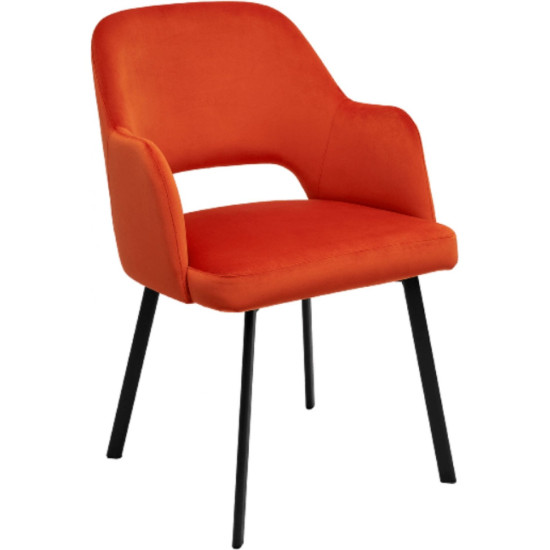 Krēsls MONTE oranžs / grozāms