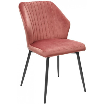 Krēsls NELS rozā / grozāms