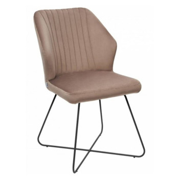 Krēsls NELS tumši brūns