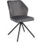 Krēsls NELS tumši pelēks