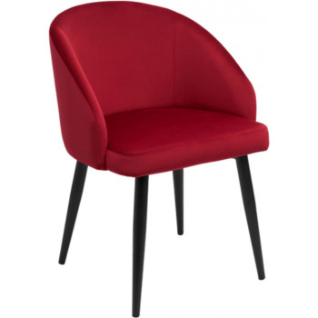 Krēsls PORTO sarkans / grozāms