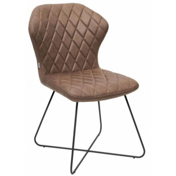 Krēsls RALF PU tumši brūns