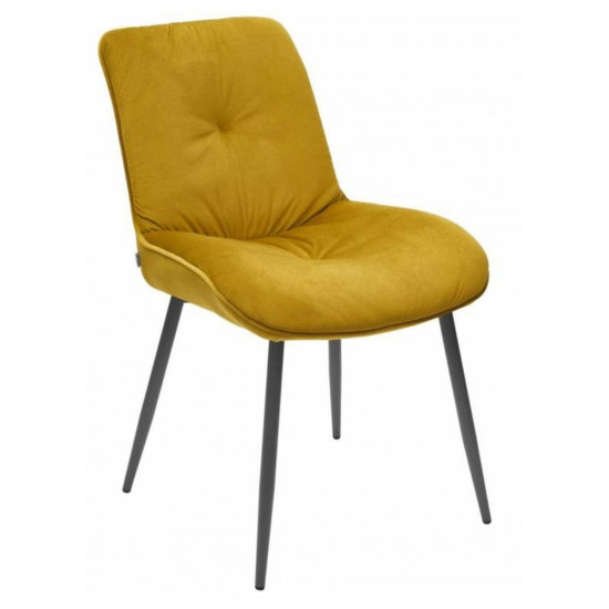 Krēsls RAUL sinepju dzeltena / grozāms