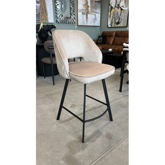 Pusbāra krēsls ANDRE gaiši brūns / grozāms