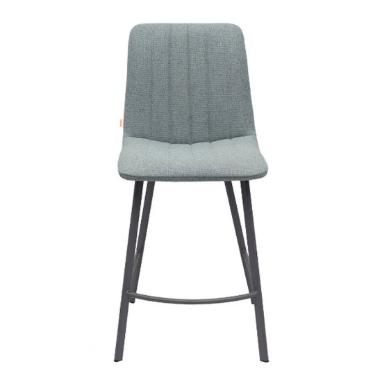 Pusbāra krēsls CUSTO gaiši pelēks