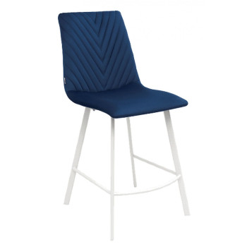 Pusbāra krēsls CUSTO tumši zils