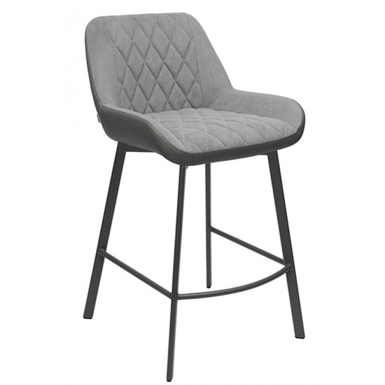 Pusbāra krēsls NORD pelēks