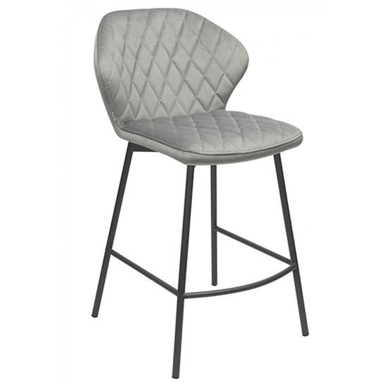 Pusbāra krēsls RALF gaiši pelēks