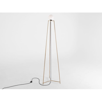 FARO FLOOR stovinti šviestuvas - auksinė