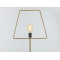 Stāvlampa FIRKANT FLOOR - zelta krāsā