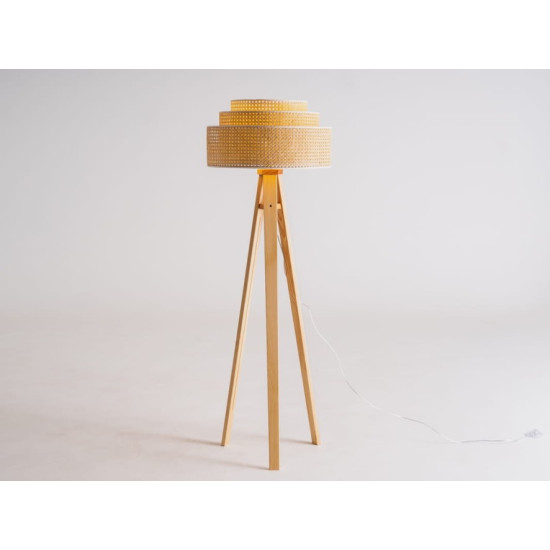 Stāvlampa FLETE FLOOR 3R - dabiska Stāvlampa FLETE FLOOR 3R - dabiska