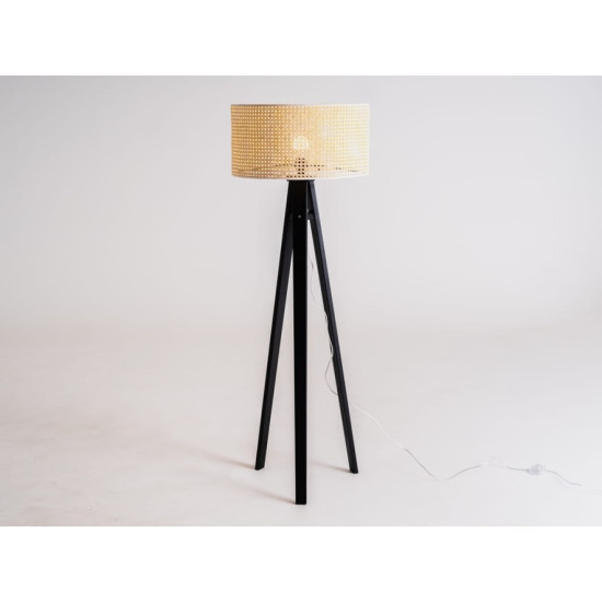 FLETE FLOOR stāvlampa 50x25 - melna FLETE FLOOR stāvlampa 50x25 - melna