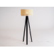 FLETE FLOOR stāvlampa 50x25 - melna FLETE FLOOR stāvlampa 50x25 - melna
