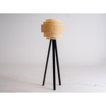 FLETE FLOOR MIX stāvlampa - melna