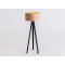 Stāvlampa MASALA JUTE FLOOR 50x30 - melna