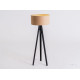 Stāvlampa MASALA JUTE FLOOR 50x30 - melna Stāvlampa MASALA JUTE FLOOR 50x30 - melna