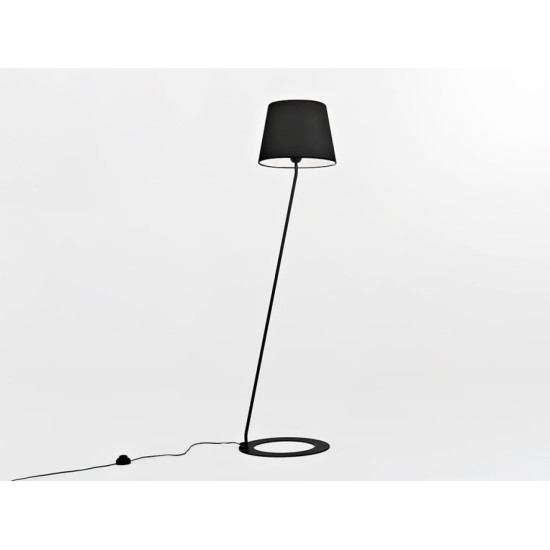 SHADE stāvlampa - melna, melns abažūrs SHADE stāvlampa - melna, melns abažūrs