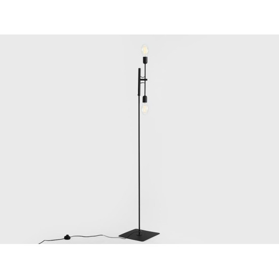 Stāvlampa TWIGO FLOOR 2 - melna Stāvlampa TWIGO FLOOR 2 - melna
