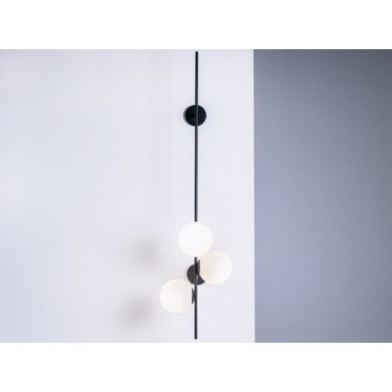 Sienas lampa BOBLER 2connect- melna Sienas lampa BOBLER 2connect- melna