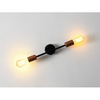 Wall lamp EPO WALL - black