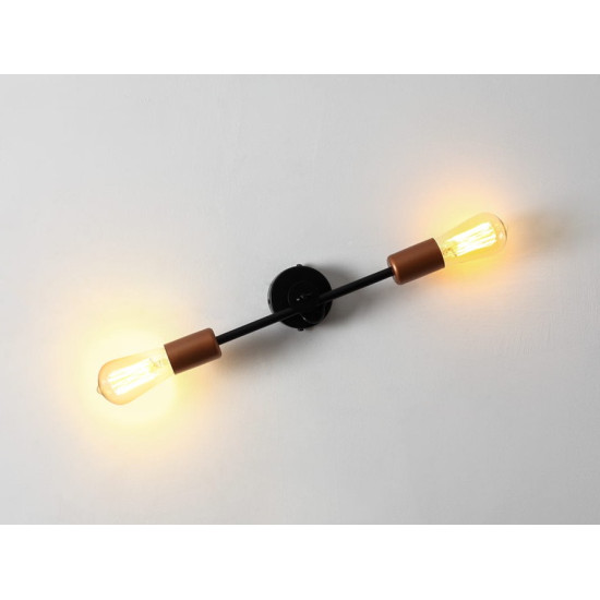 Sienas lampa EPO WALL - melna Sienas lampa EPO WALL - melna