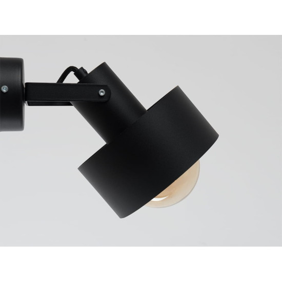 Sienas lampa FAY WALL PLUS - melna Sienas lampa FAY WALL PLUS - melna