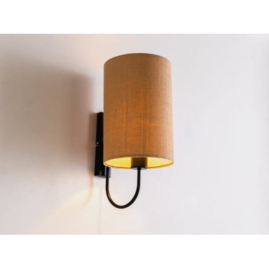 Sienas lampa MASALA JUTE WALL 20x30 - melna Sienas lampa MASALA JUTE WALL 20x30 - melna