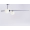 Piekaramā lampa BOBLER horizontāla - melna