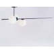 Piekaramā lampa BOBLER horizontāla - melna Piekaramā lampa BOBLER horizontāla - melna
