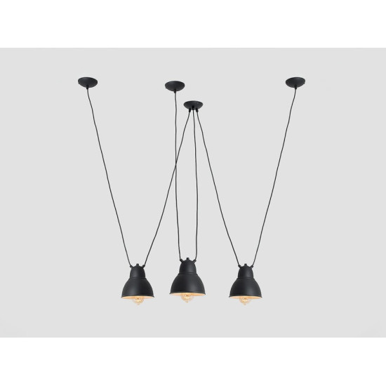 Piekaramā lampa COBEN HANGMAN FIX 3 - melns Piekaramā lampa COBEN HANGMAN FIX 3 - melns