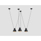 Piekaramā lampa COBEN HANGMAN FIX 3 - melns Piekaramā lampa COBEN HANGMAN FIX 3 - melns