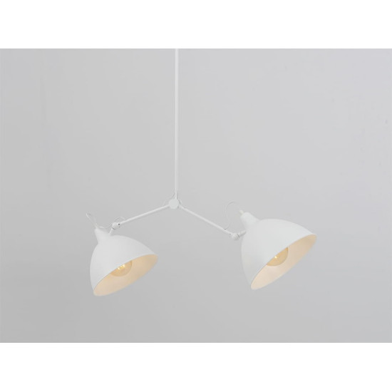 Piekaramā lampa COBEN TWO HEAD - balta Piekaramā lampa COBEN TWO HEAD - balta