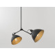 Piekaramā lampa COBEN TWO HEAD - melna Piekaramā lampa COBEN TWO HEAD - melna