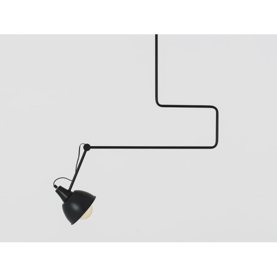 Piekaramā lampa COBEN WIDE - melna Piekaramā lampa COBEN WIDE - melna